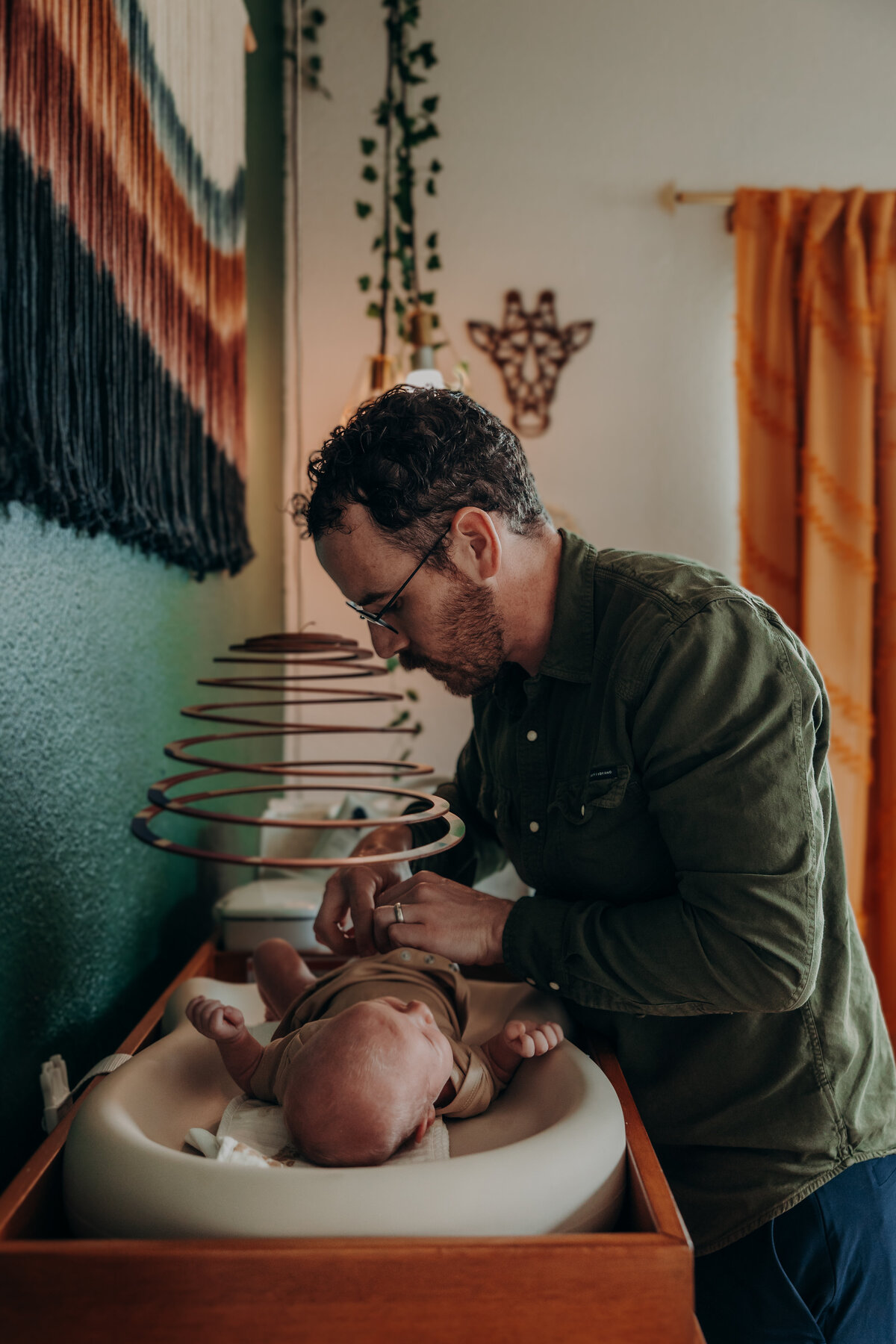 in home newborn session | lifestyle newborn photos | sarasota newborn photographer.jpg
