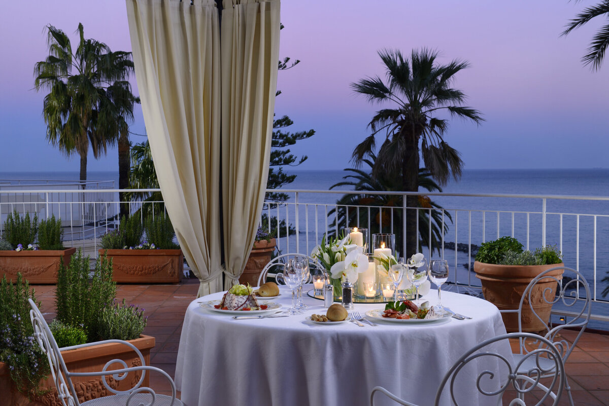 Waterstone - Royal Hotel Sanremo - Sanremo - Luxury Boutique Hotel - 26 Dinner Suite terrace