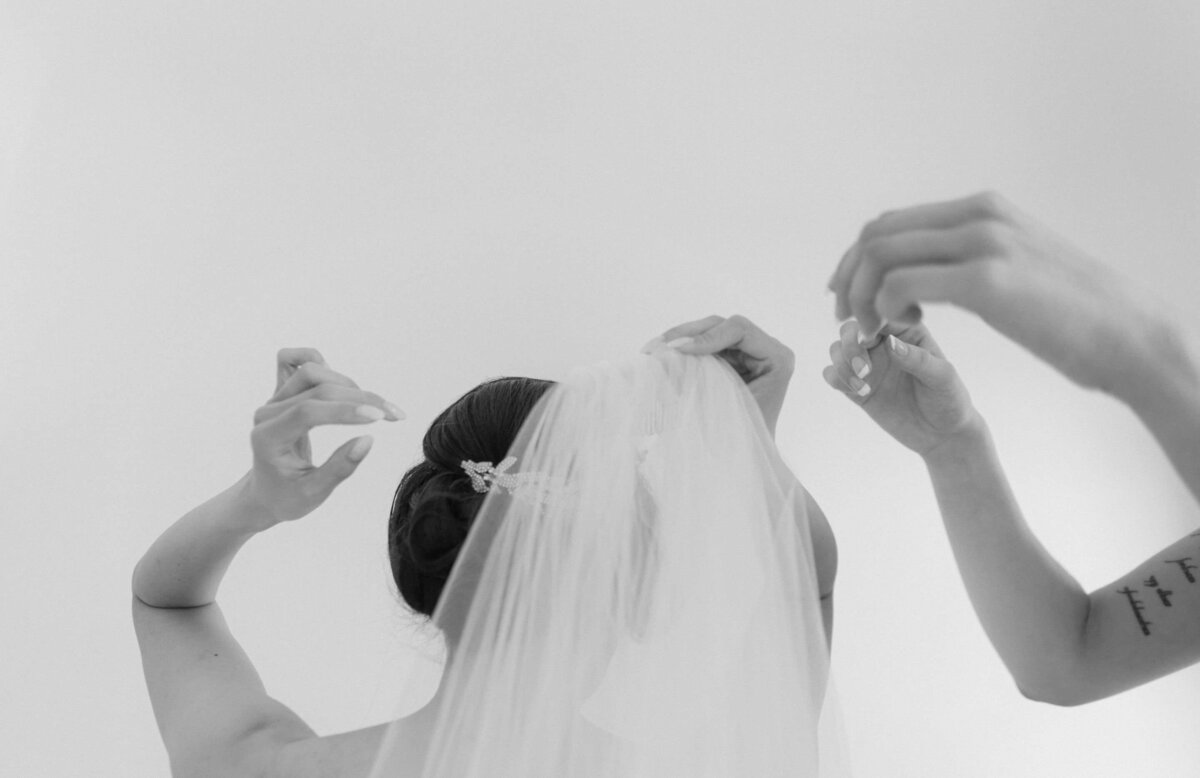 modern Minimalist for intimate wedding in santorini Greece