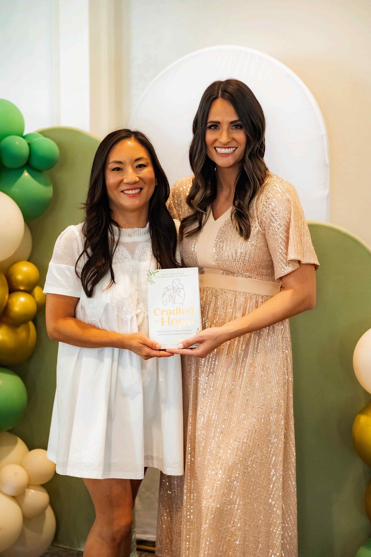 Ashley Opliger Cradled in Hope Book Launch Party, biblical book for grieving moms, miscarriage, stillbirth, infant loss, christian author (47)