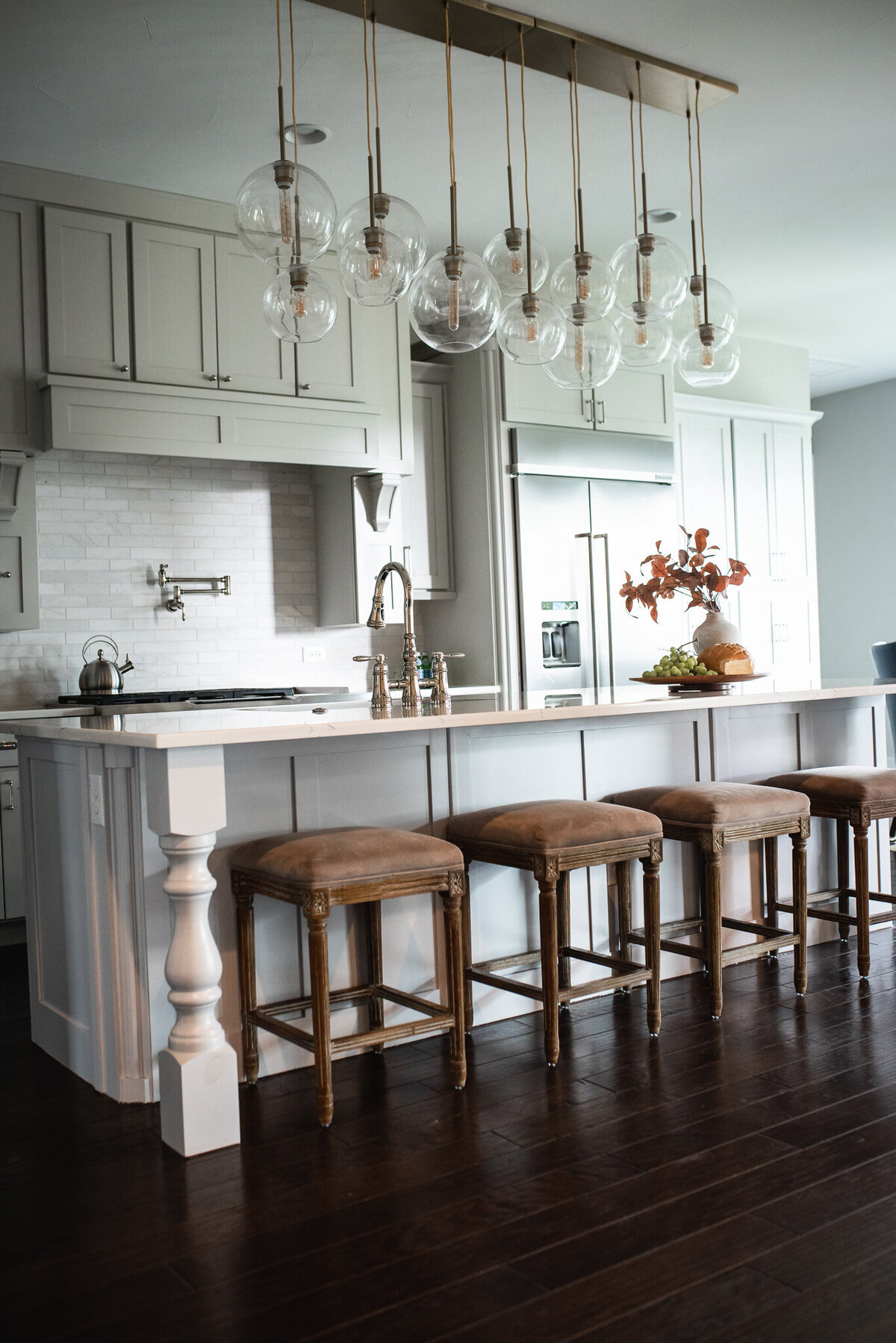 dusti j design green kitchen
