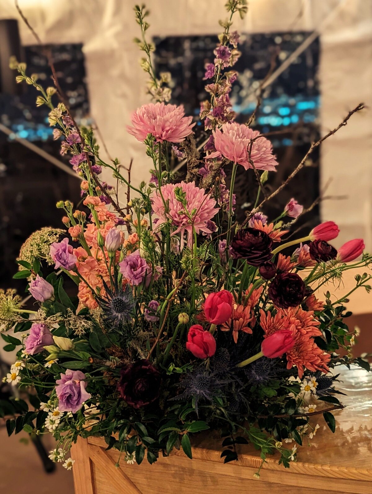 broadmoor corporate event big flowers