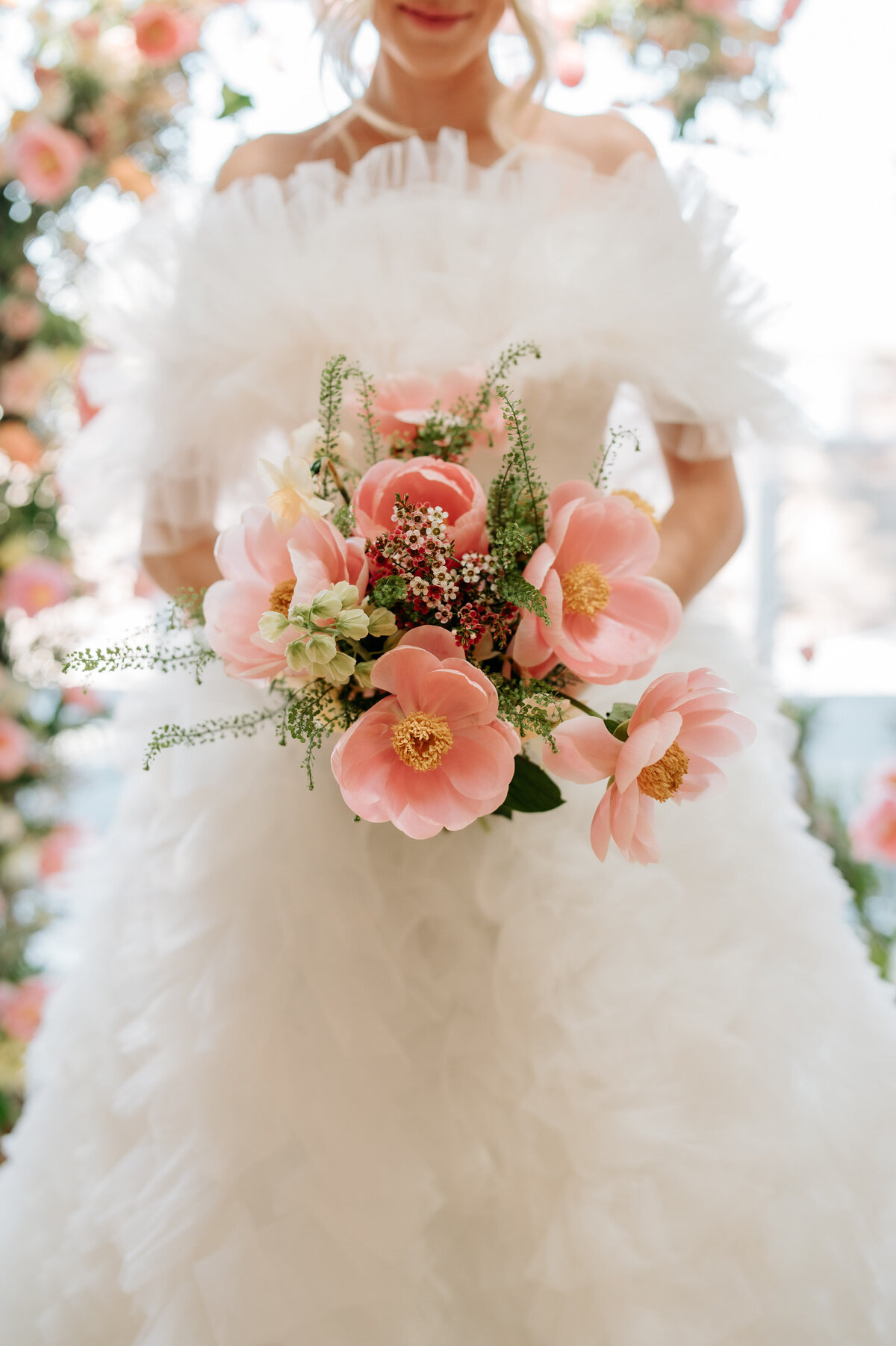 Fluffy Sunset Citrus Palette Pier 290 wedding lake geneva-32