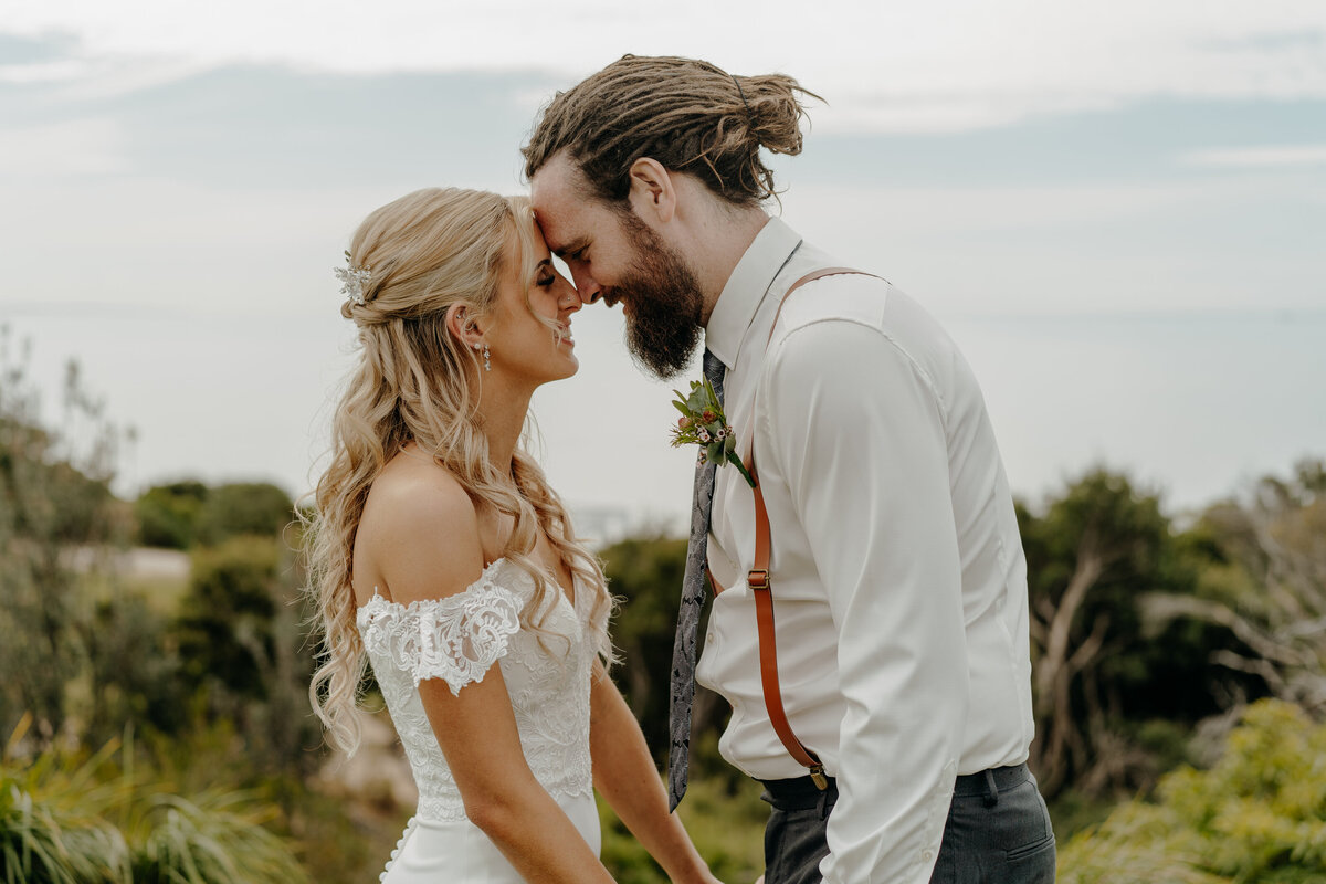 Eliza and Luke's big day by wedding photographer Mornington, Jake Grinde.