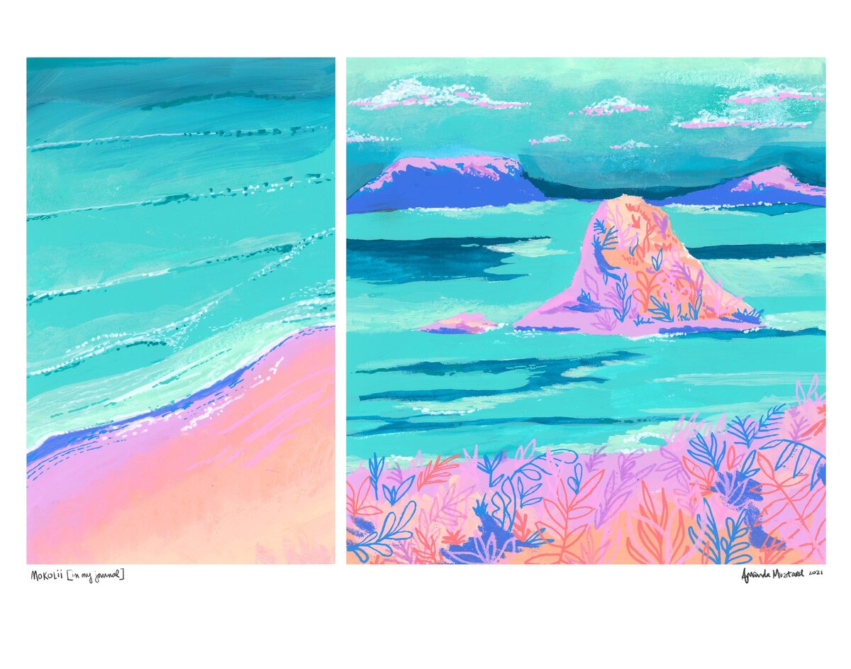 Hawaii Dreams Collection14x11_Mokolii