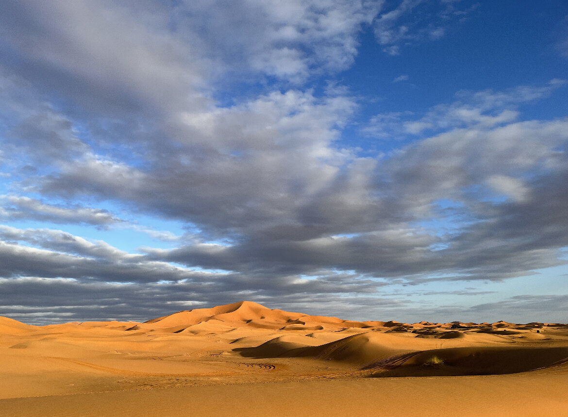 Beautiful Sahara Sunset