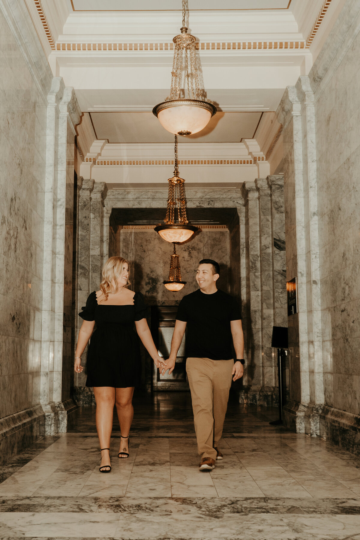 Olympia Washington Engagement Session at Olympia Capitol Building Knotted Pines Co.4