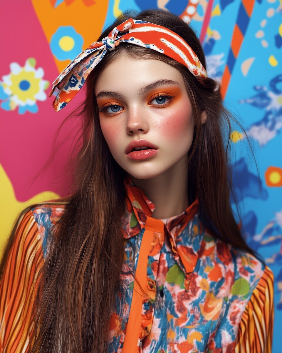 Vibrant Fashion Portrait (8)