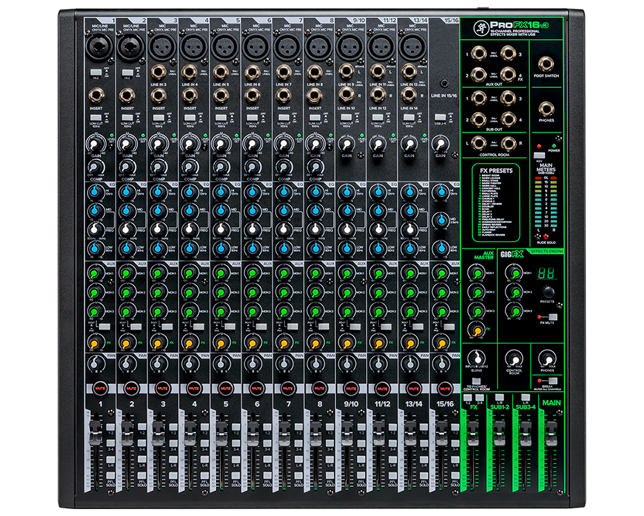 Mackie ProFX16Face