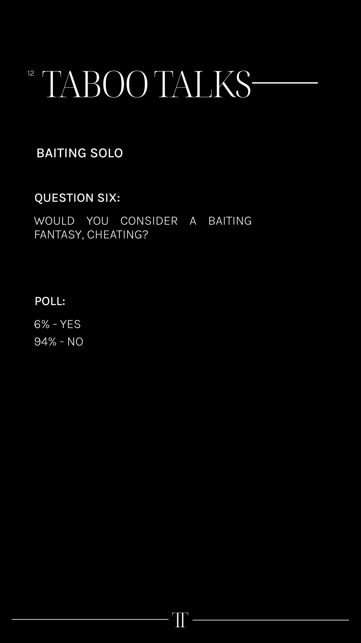 12. Baiting Solo7