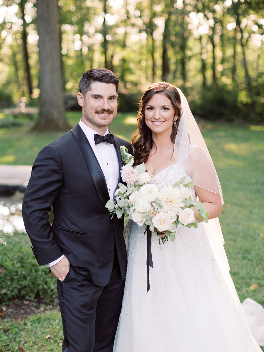 Kate Campbell Floral Fall Wedding Liriodendron Mansion by Molly Litchen21