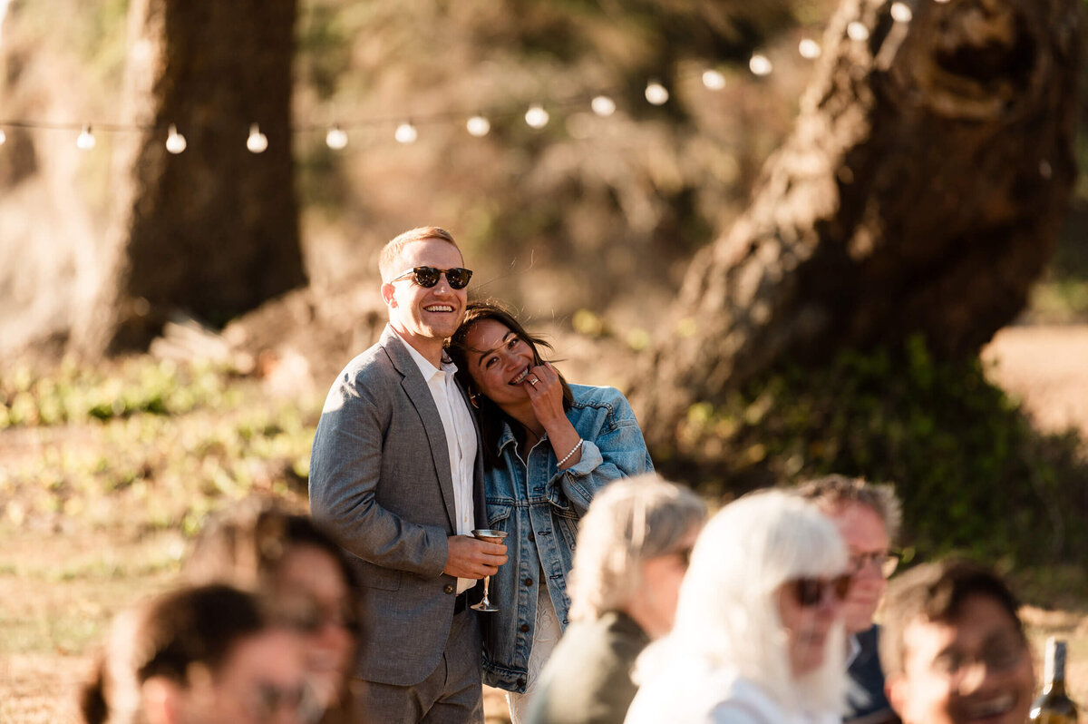 Agate Beach Lodge Wedding ceremony
