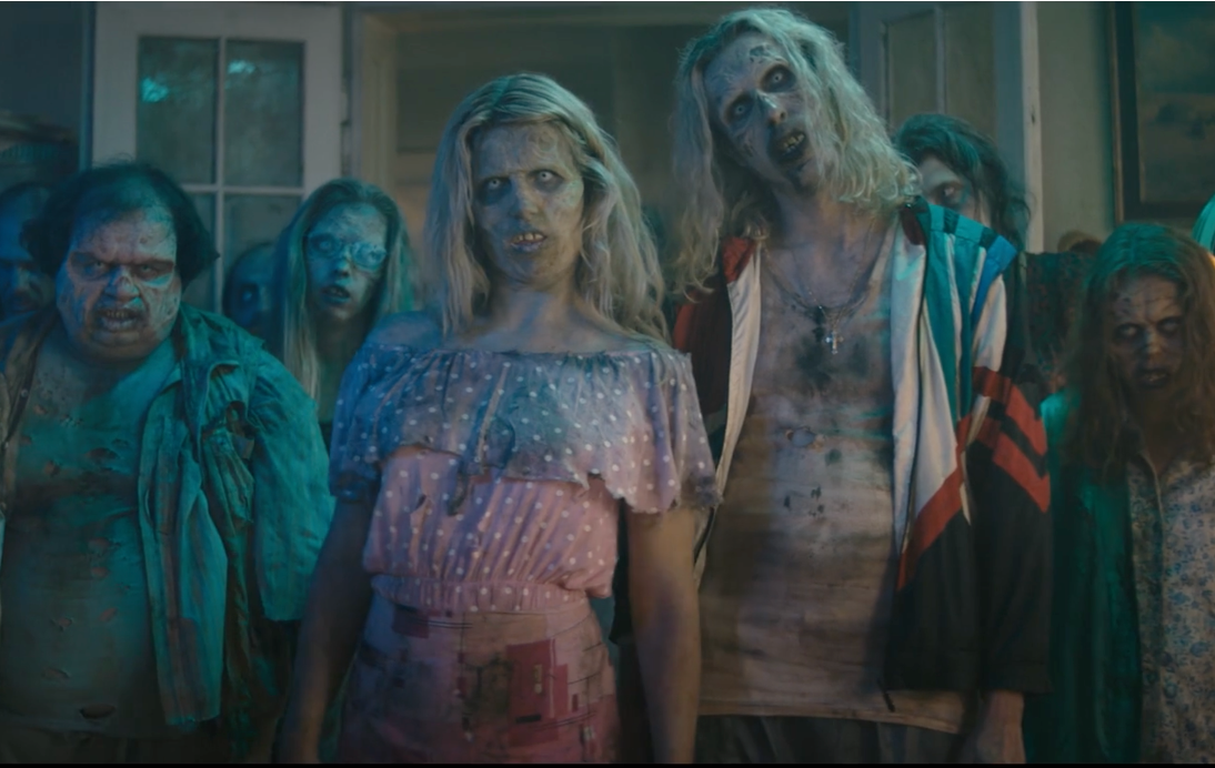 Creative scenes from OTTO Versand’s humorous "Zombies" commercial, shot with playful energy by Stephan Burchardt.