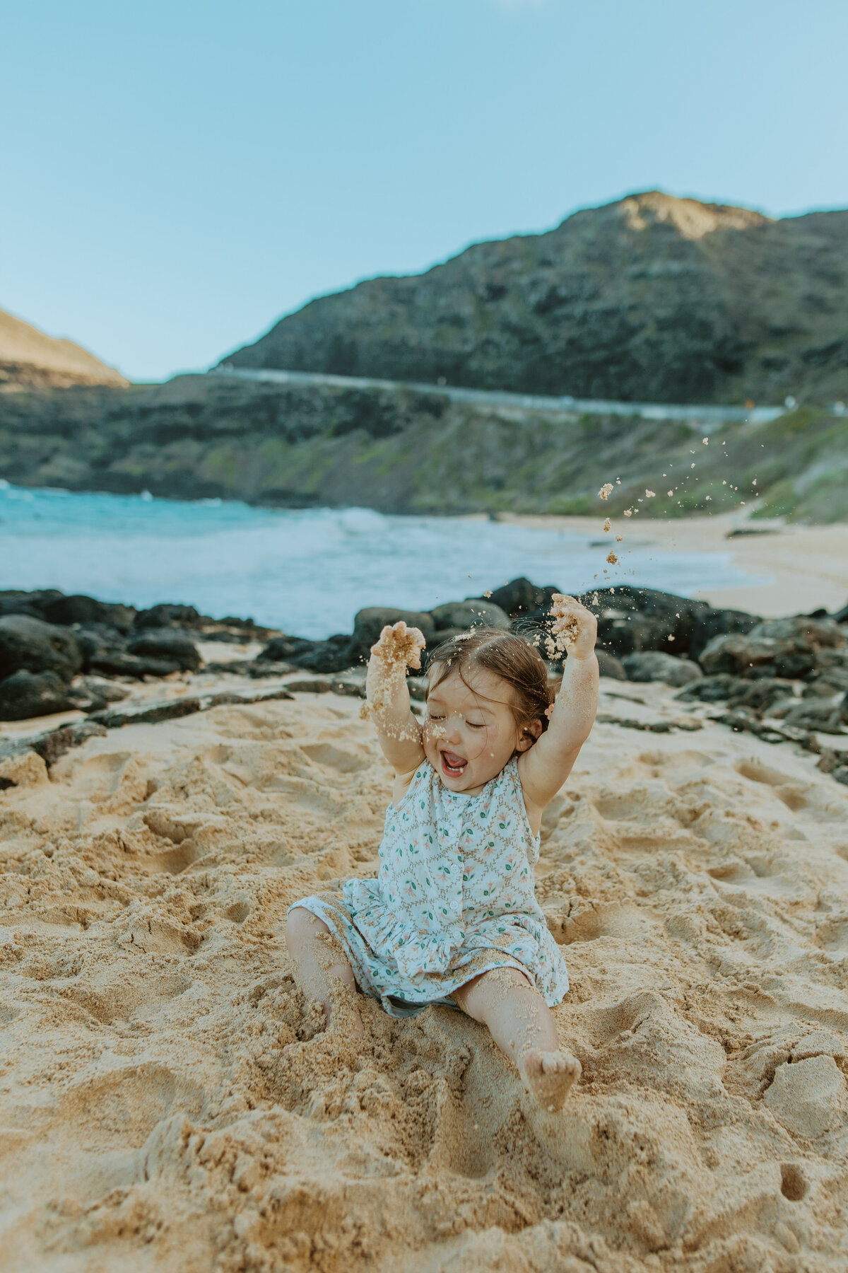 Family photos in Oahu