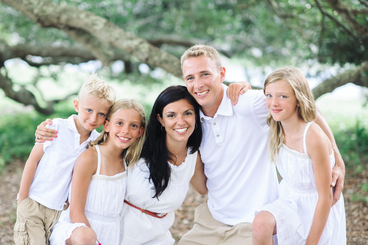 Family Beach Portraits in Garden City Beach SC