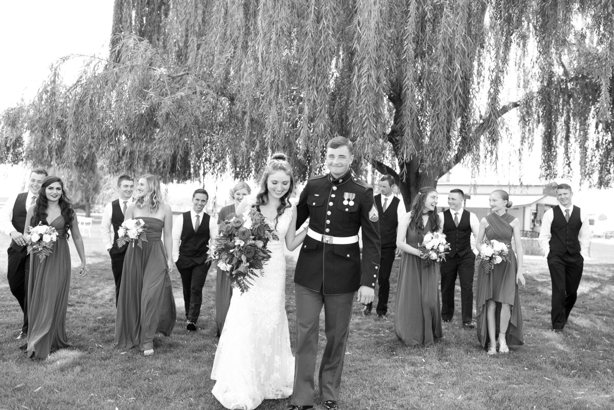 A Summer Willow Grove Barn Wedding in Emmett  - 056