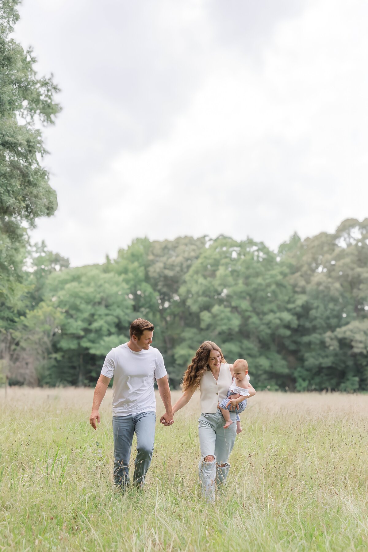 Family Photography Session Fisher Farm Park Davidson, NC