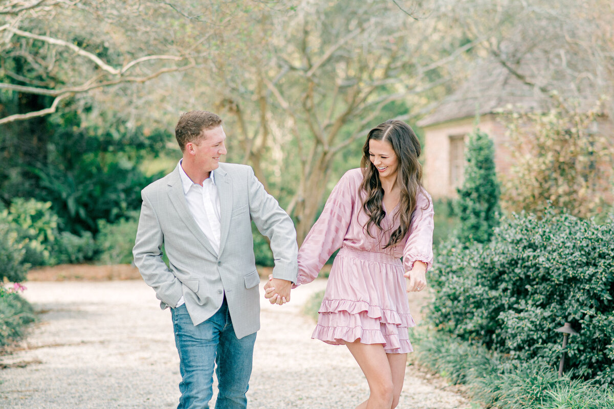 Baton Rouge Botanic Garden Engagement Session in the Fall-18