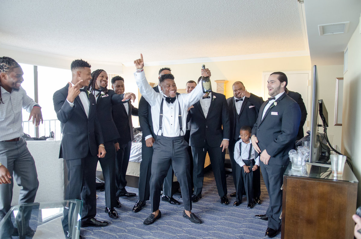 NFL Miami Dolphins Brandon Radcliff ShaKyra Radcliff Briza on the Bay Wedding Andrea Arostegui Photography-74