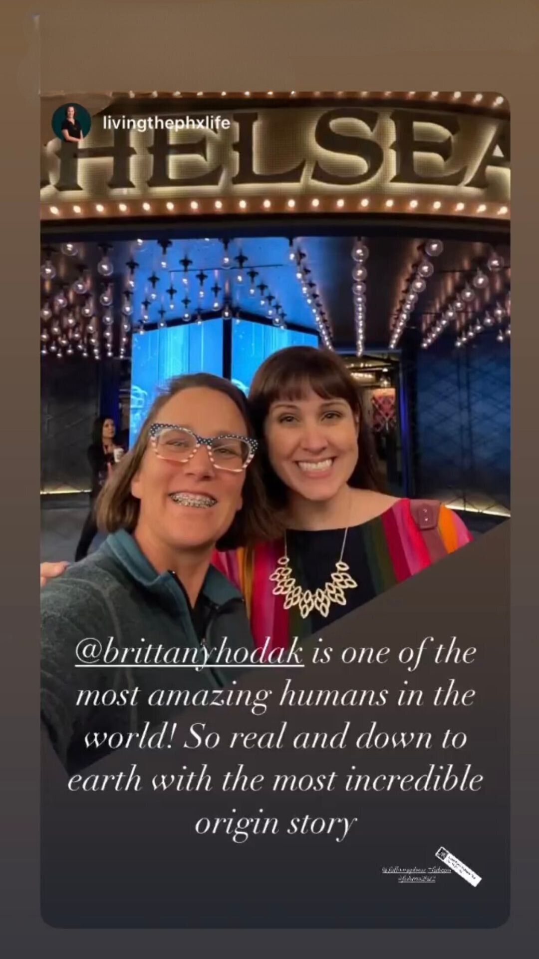 Instagram story testimonial from audienc member at FUBCON, raving about Brittany Hodak.
