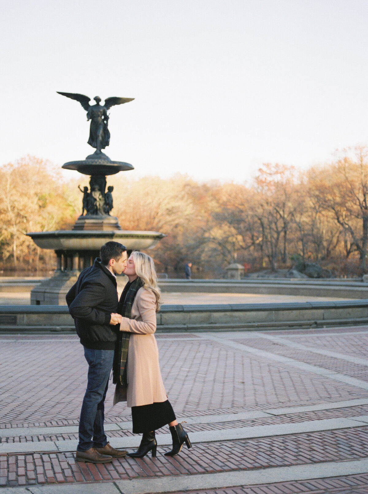 L B P _ Courtney & Mark _ NYC Engagement Session _ NYC Wedding Photographer _ Central Park Engagement Session-34