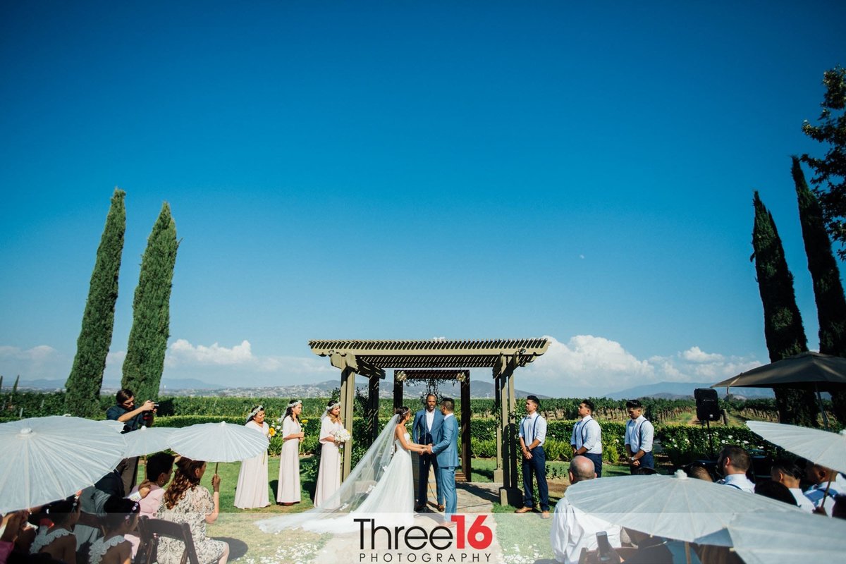 Wedding Ceremony at Ponte Winery