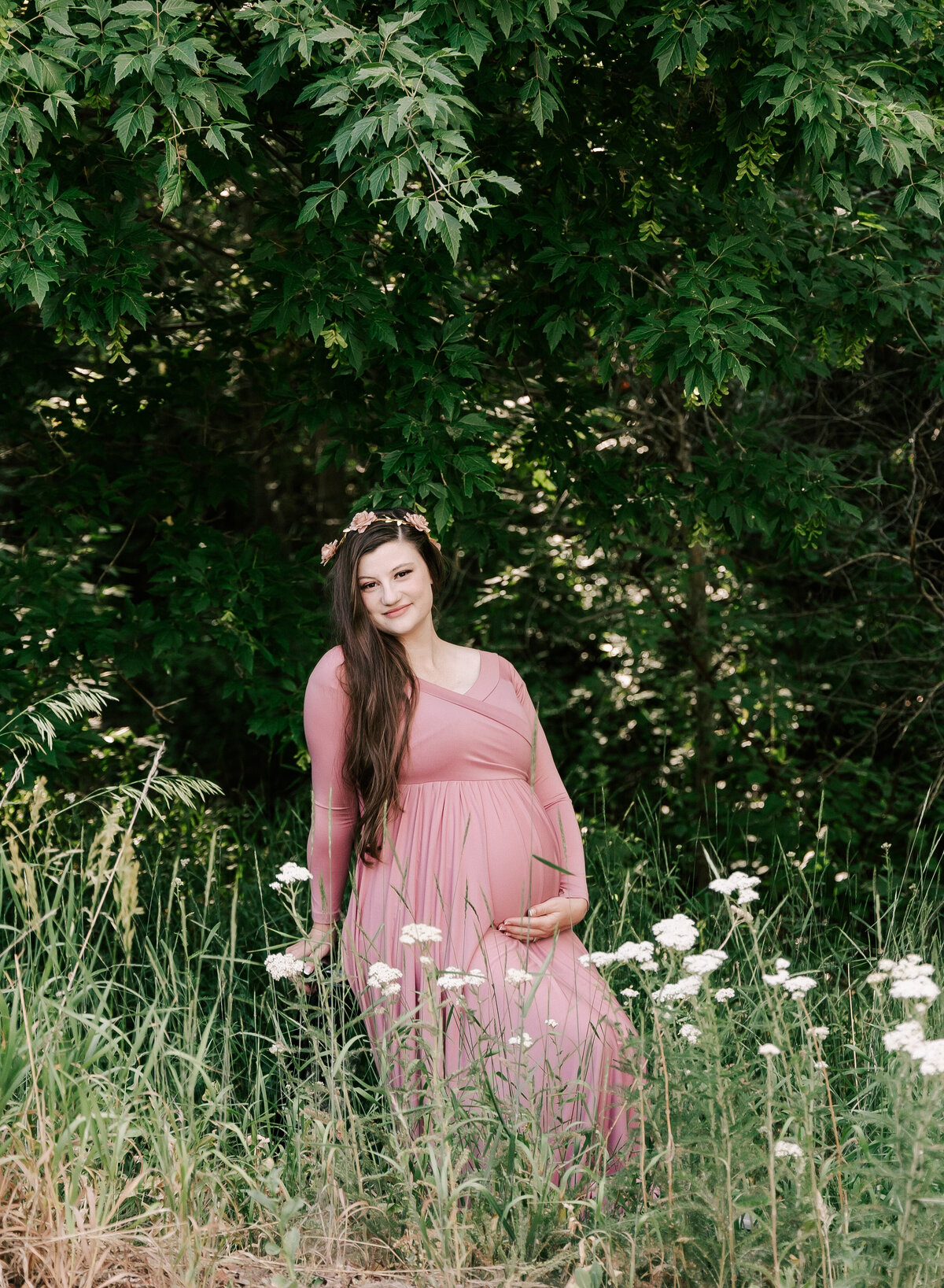 Maternity session at Jolley's Ranch in Utah.