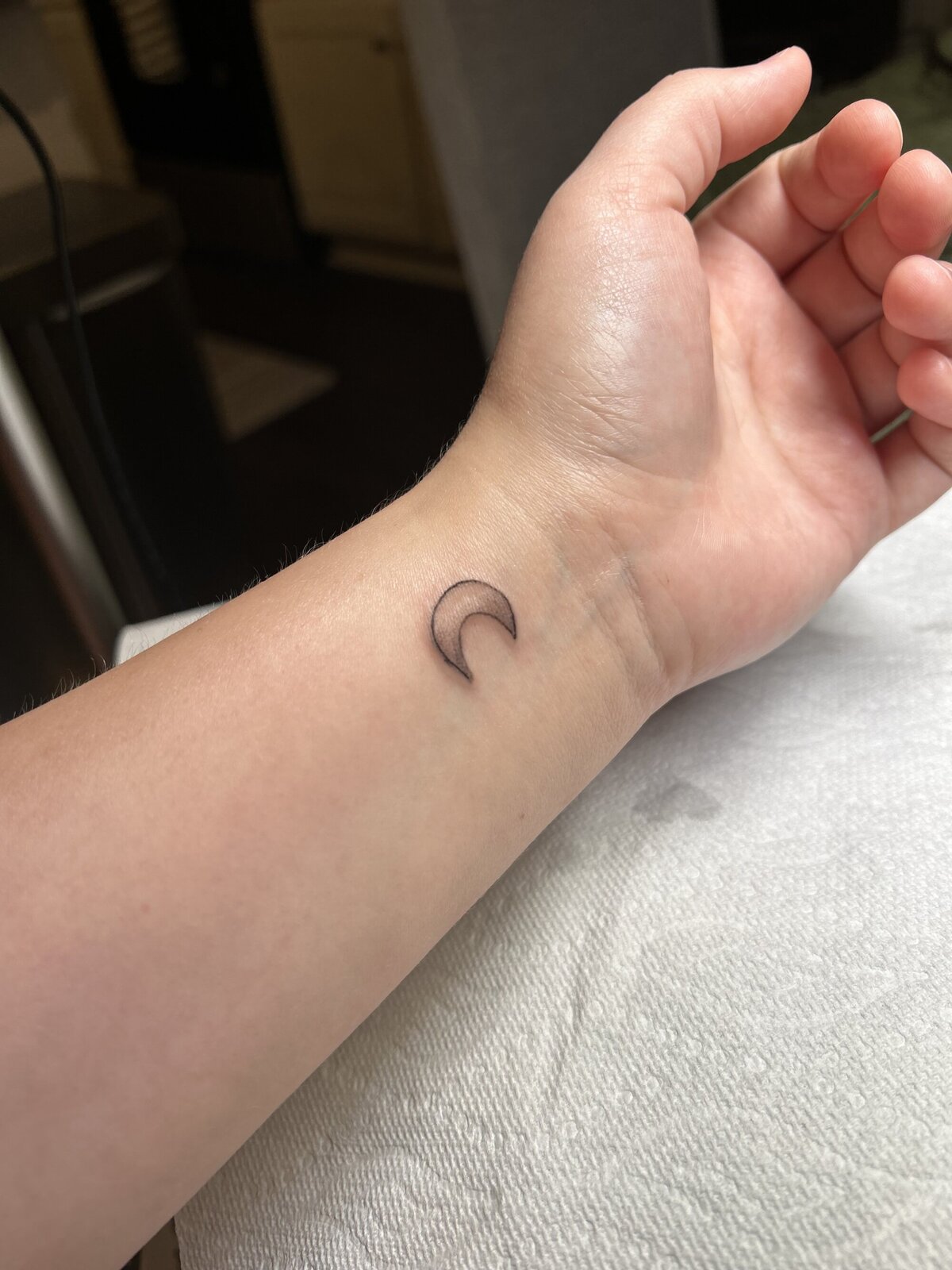 moon tattoo