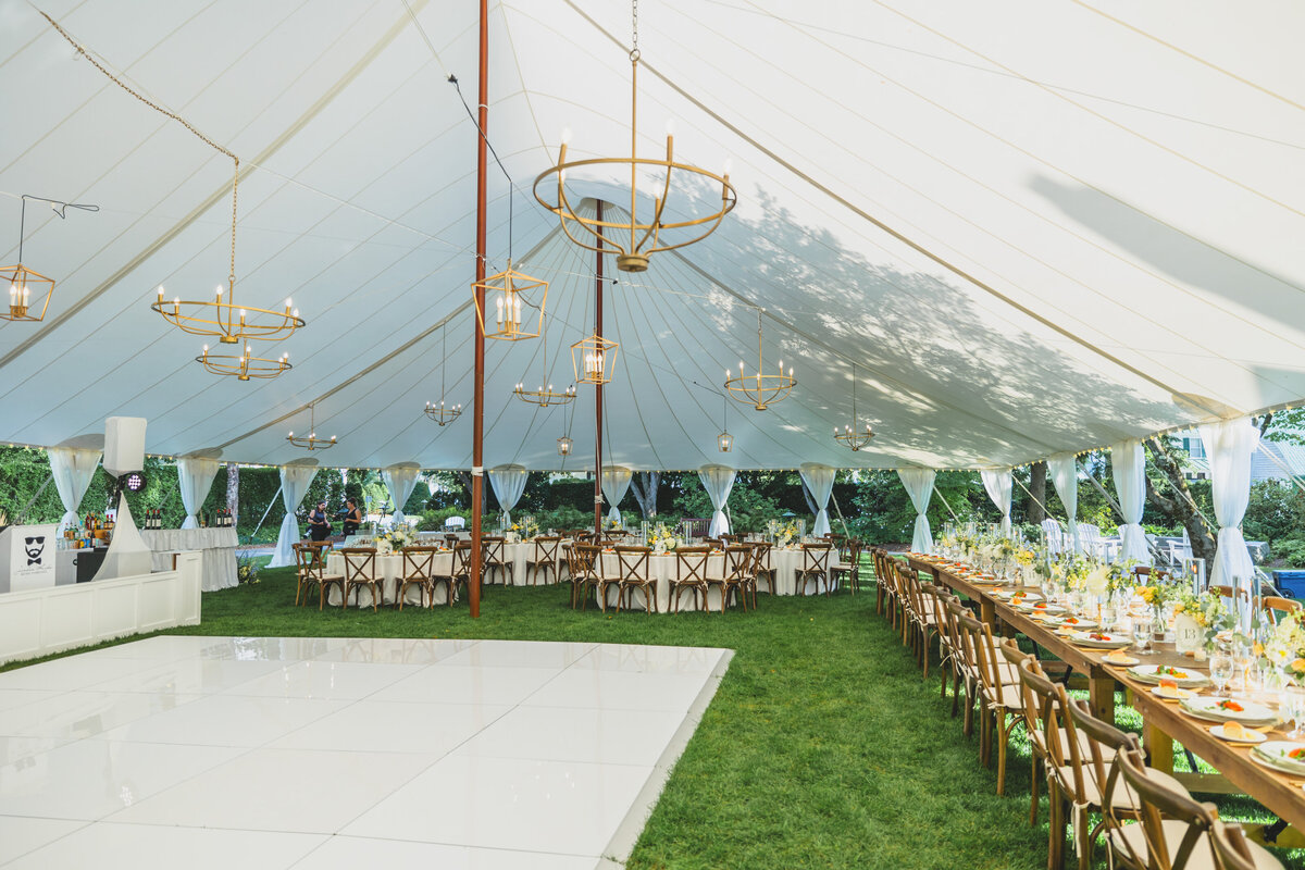 Sailcloth Tent Wedding