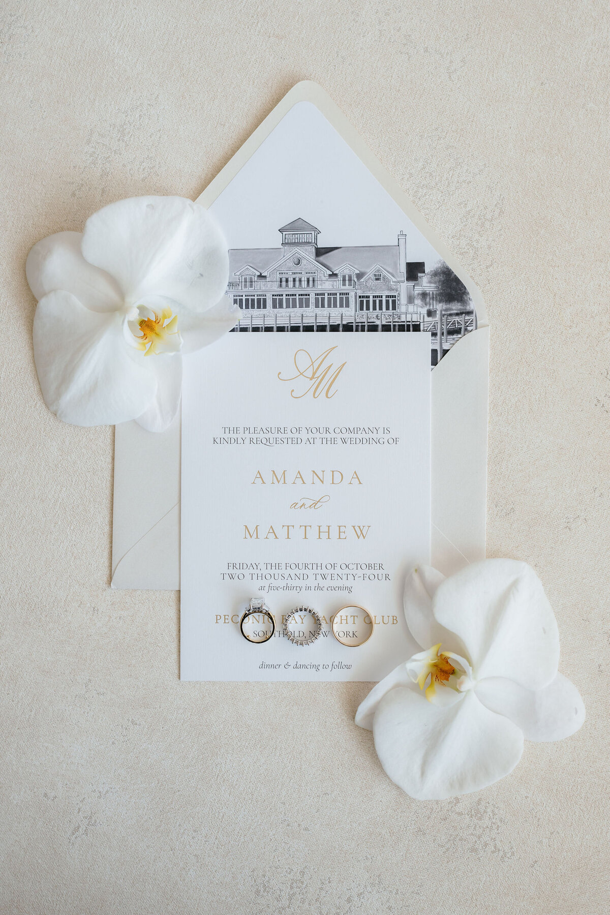 Wedding Flat Lay by Lisa Blanche Photography