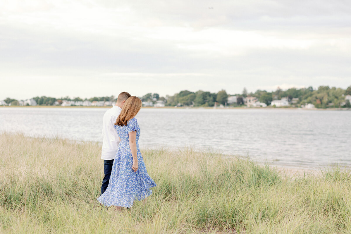 boston quincy massachusetts beach engagement session new england photographer champagne toast-14