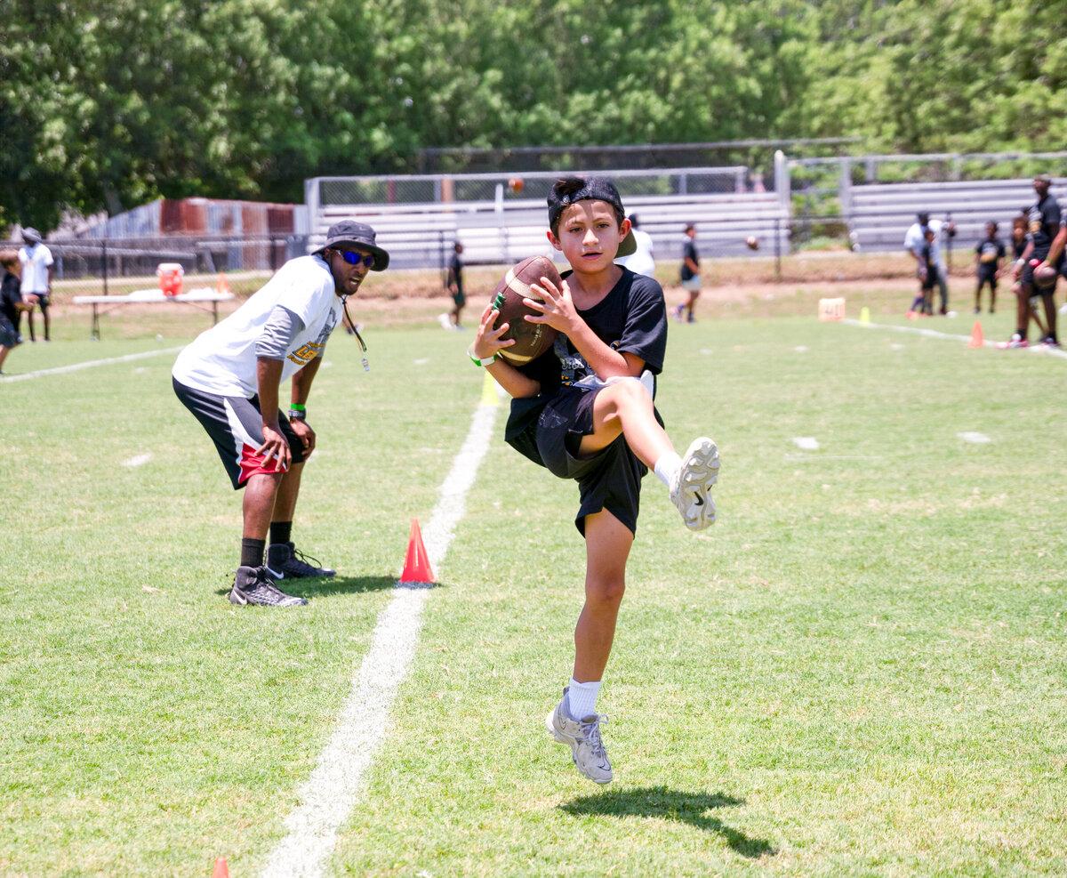 Patrick Queen Level Up 2024 Football Camp -306