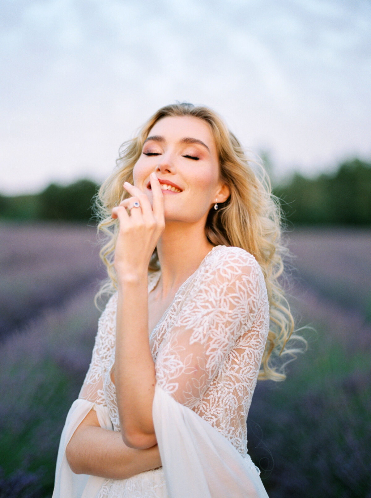 Wedding editorial at Barjac Village and Chartreuse de Valbonne in Provence, France - 19
