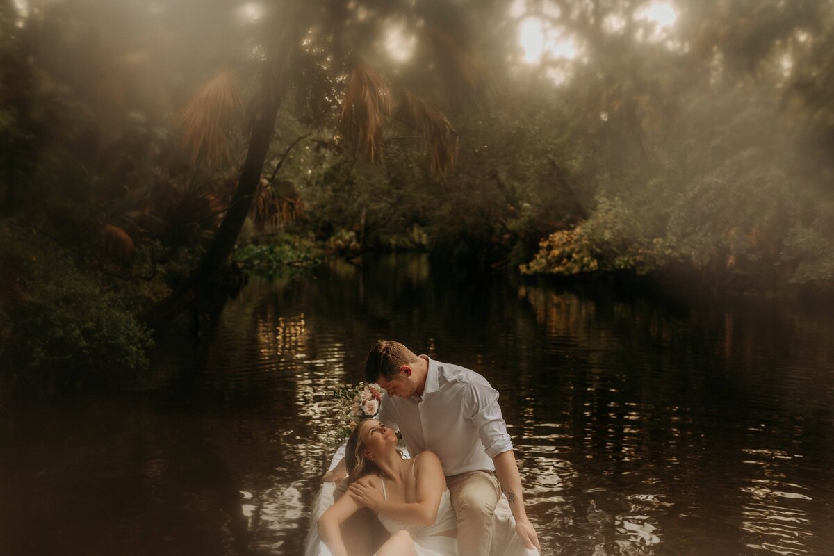 Couples photos taken in FL inspired by the notebook