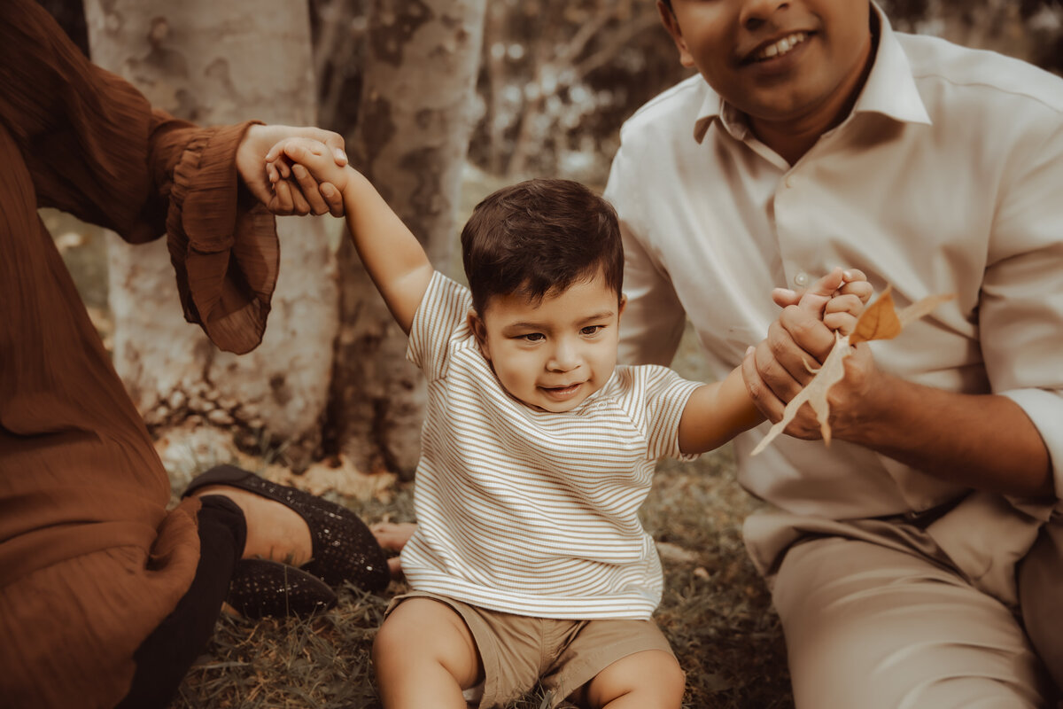 Los Angeles Candid Boy Laughing Portrait