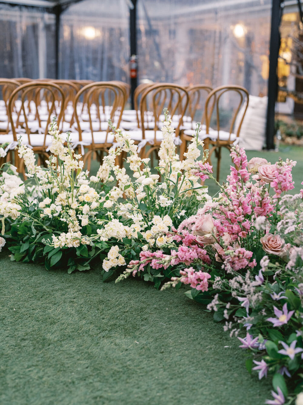 Outdoor ceremony wedding