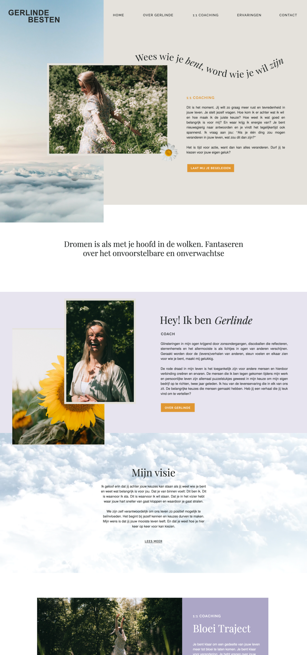 stories to stay website design