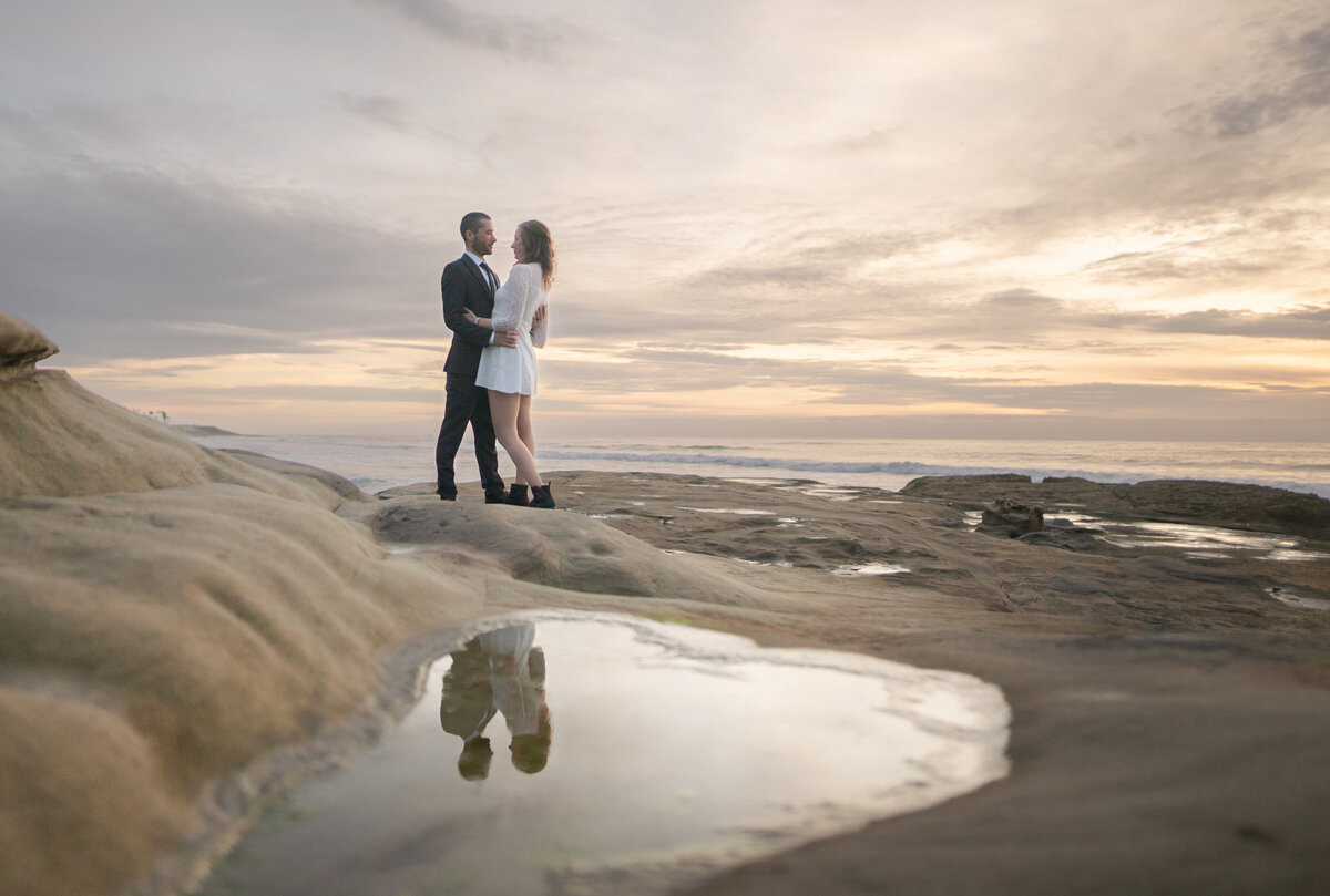 Sunset Cliffs Wedding Photos San Diego