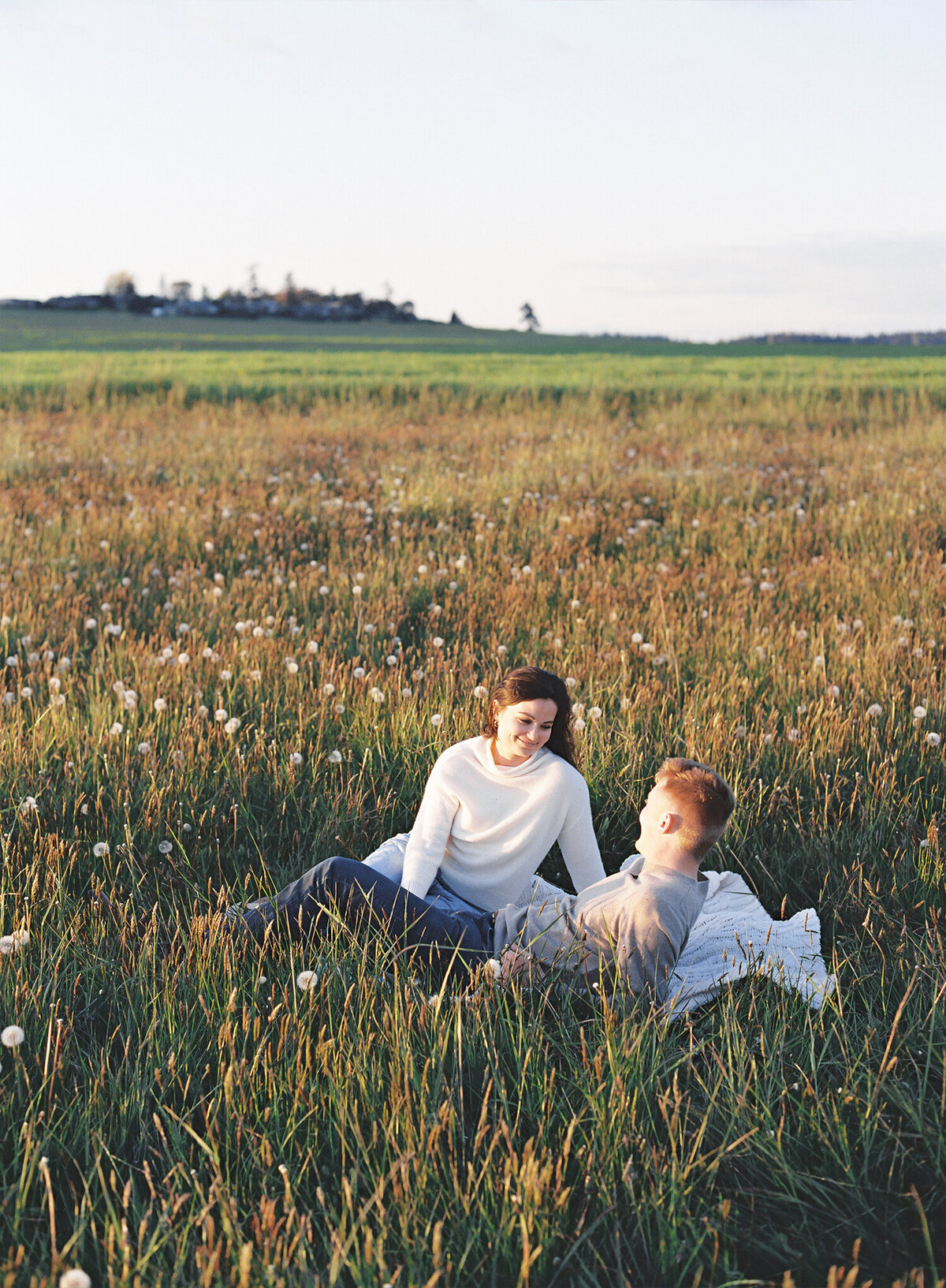 Ebey's Landing Engagement Session on Film - Seattle Engagement Photogrpher - 17