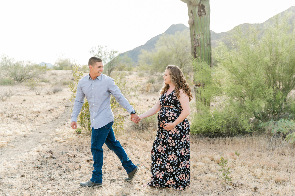 Karlie Colleen Photography - Arizona Maternity Photography - Brittany & Kyle-29