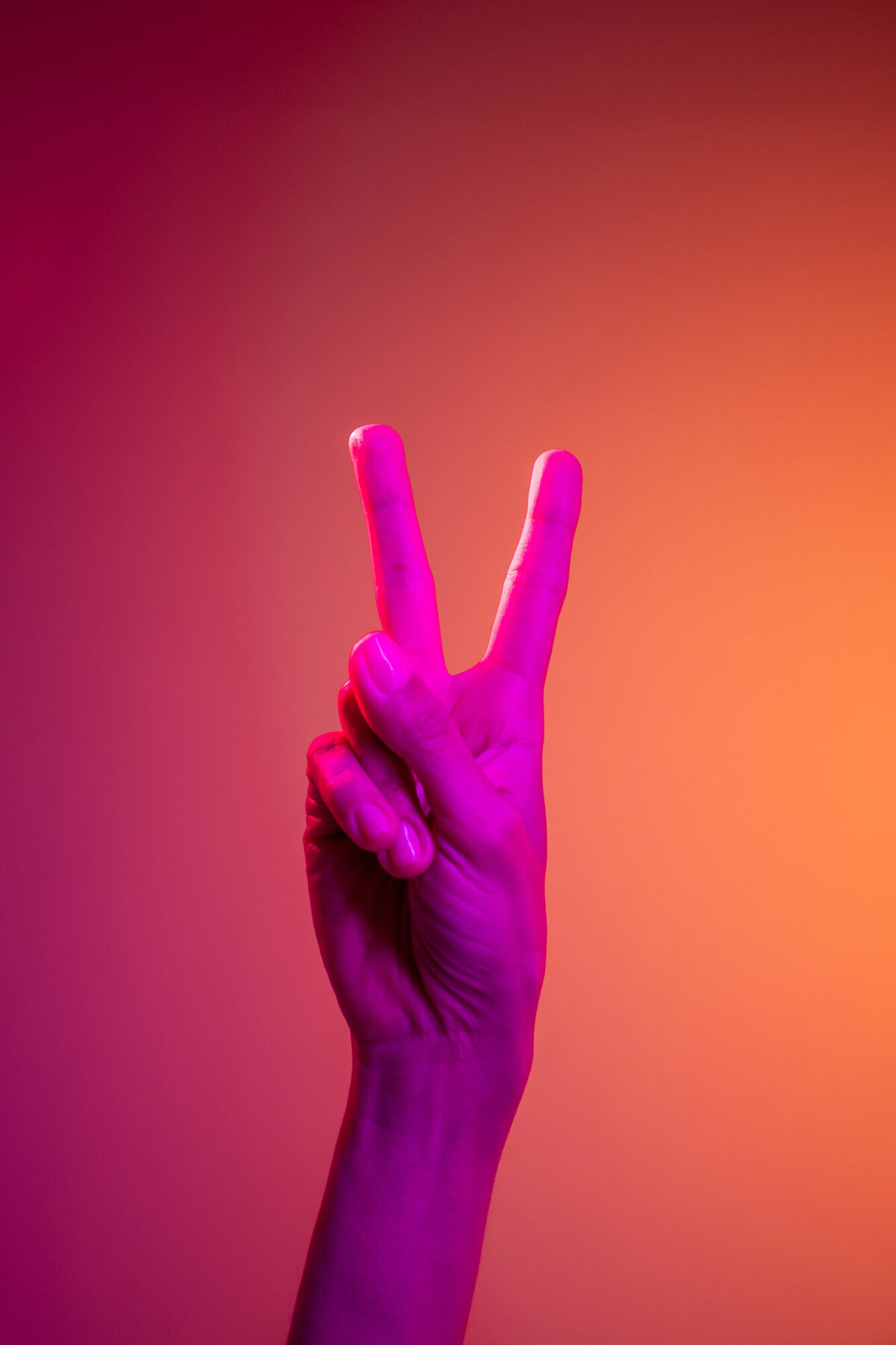 Brazen_Events_Neon_Gradient_Peace_Sign