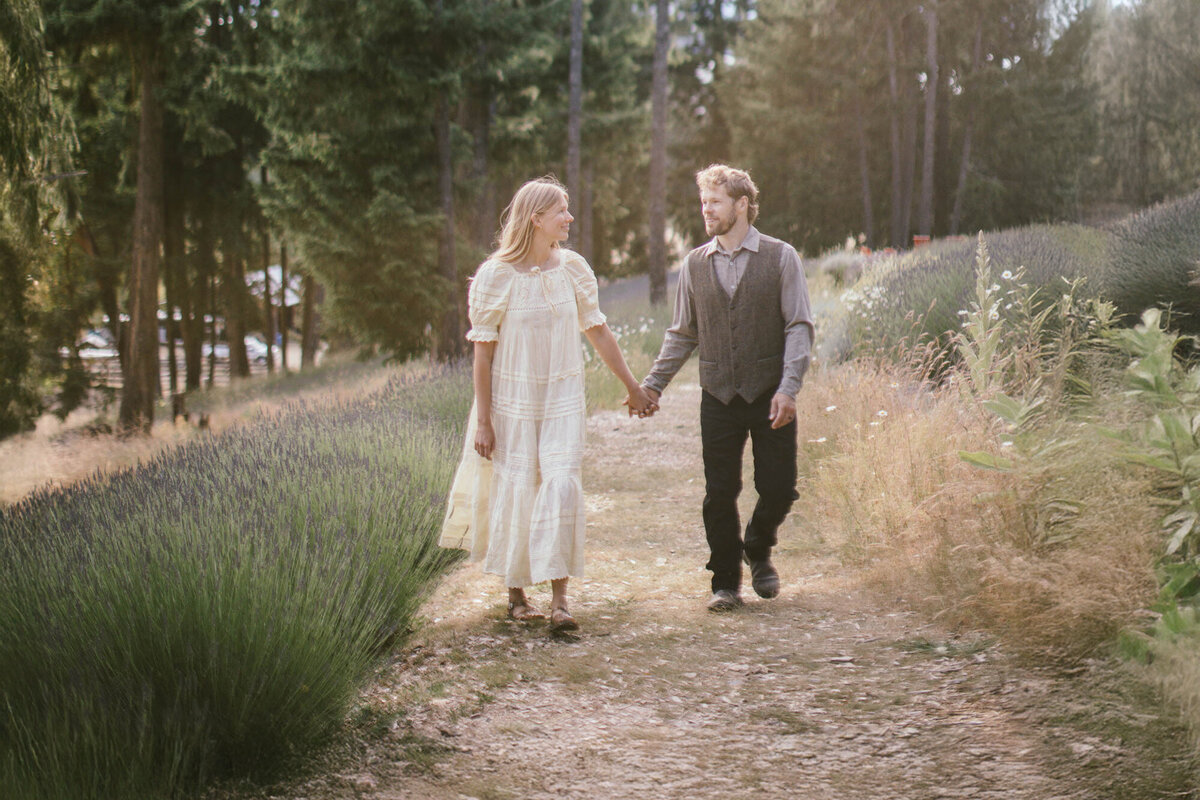 Lavender & Black, a lavender farm wedding venue on Salt Spring Island, BC
