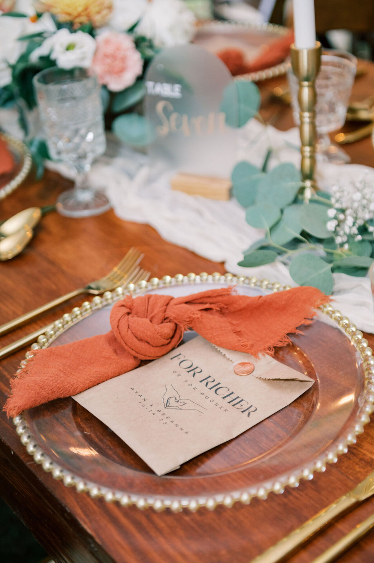 BreAnna and Ryan Wedding - Goblets, Candlesticks, napkins and runners(1)