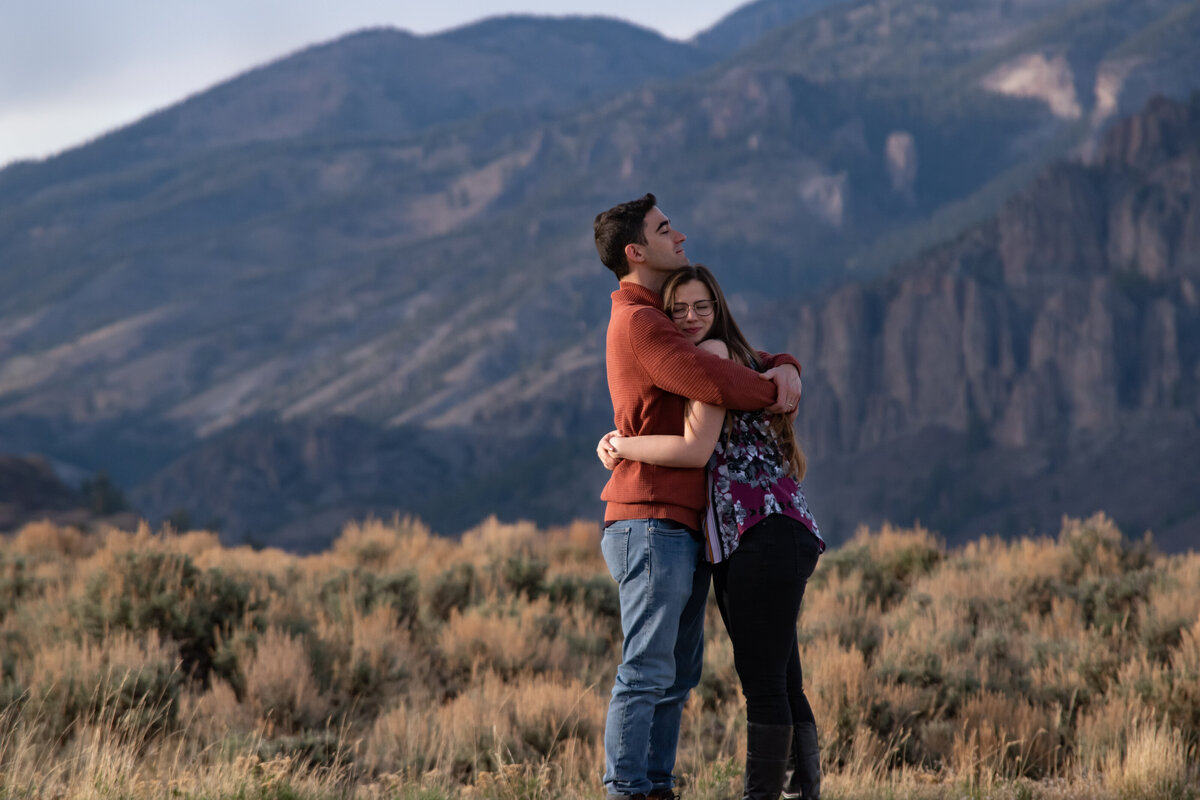 Gunnison Crested Butte Colorado engagement photographer