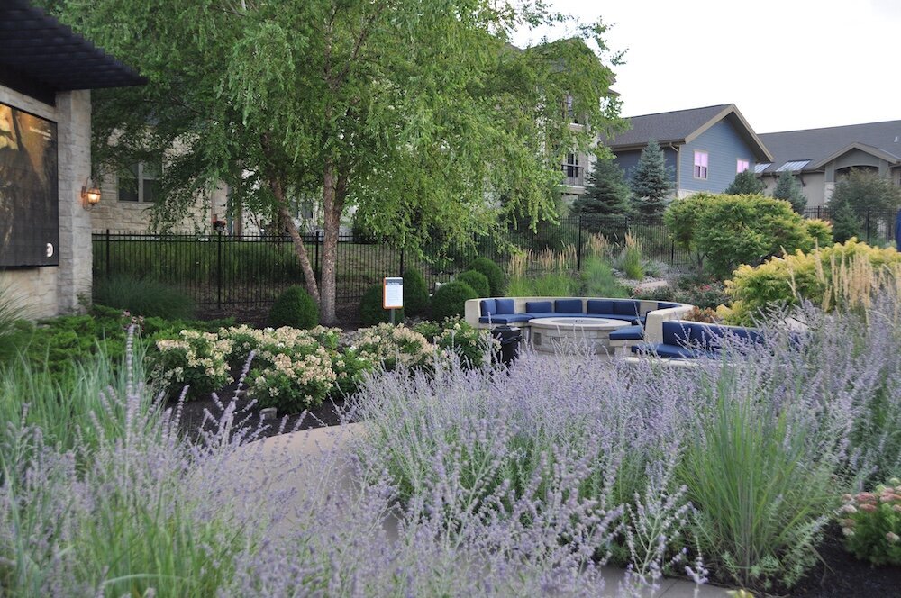 Commercial landscape company project in Kansas City