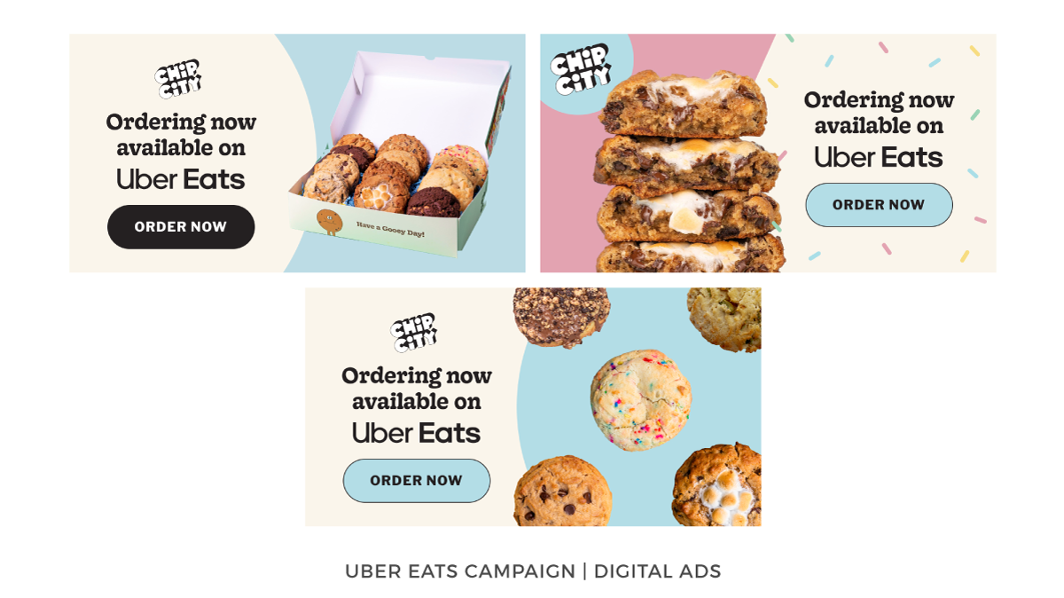 Uber Eats Campaign Digital Ads