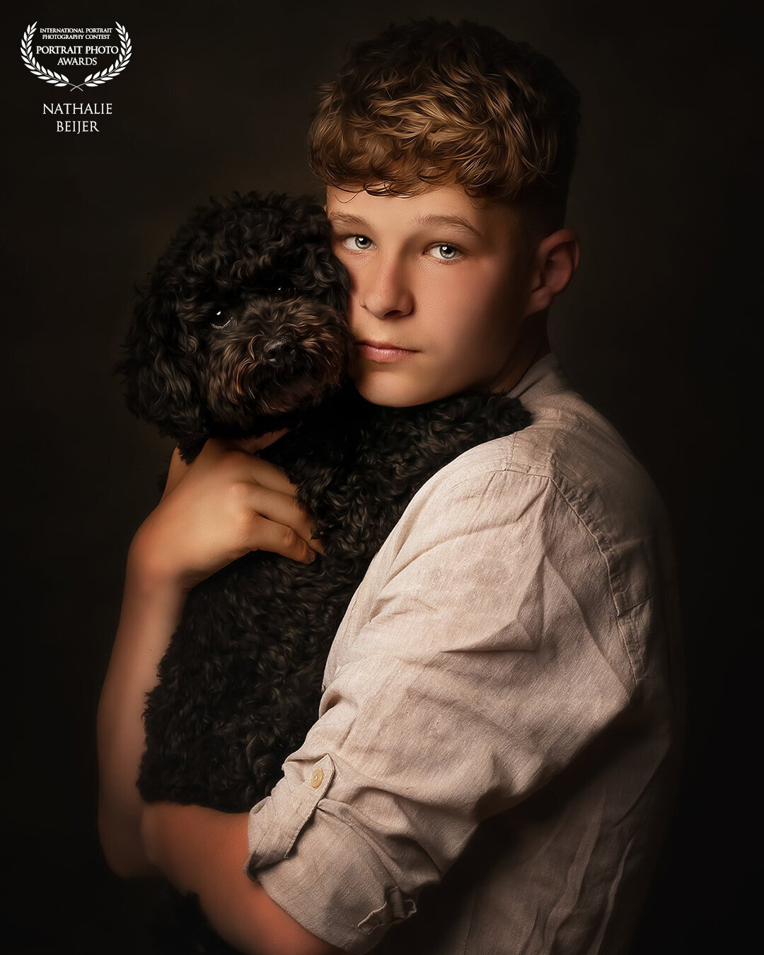 Nathalies Pictures – prijswinnende portretfotograaf in Nissewaard, winnaar van de Portrait Awards met dit unieke en emotierijke portret. (3)