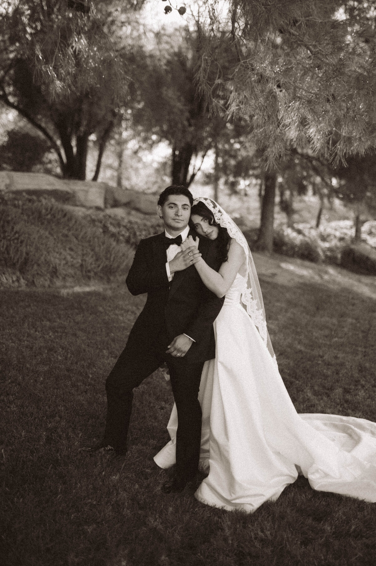 Lake Las Vegas wedding portrait