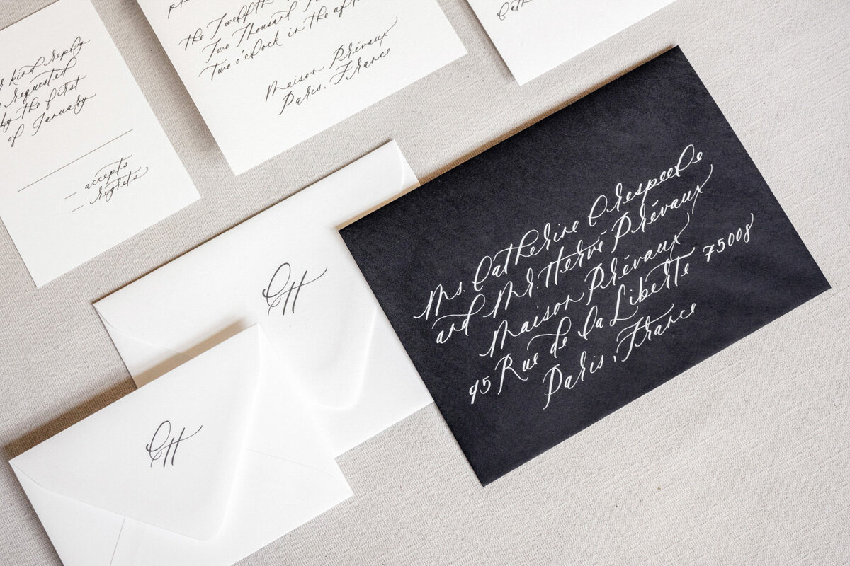 13-High-end-luxury-wedding-stationery-Paris-wedding-black-red-victoria-amrose-photography (16)