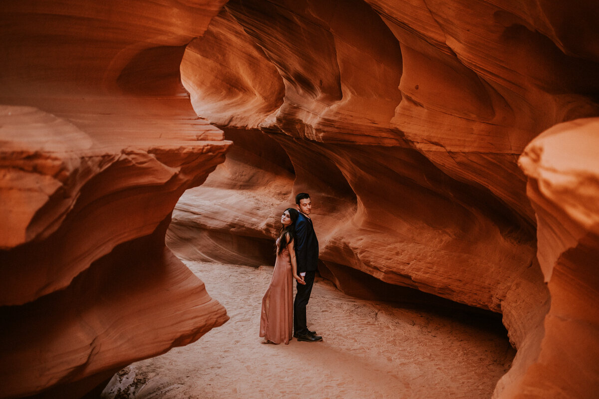 Horseshoe Bend Engagement Photos-34